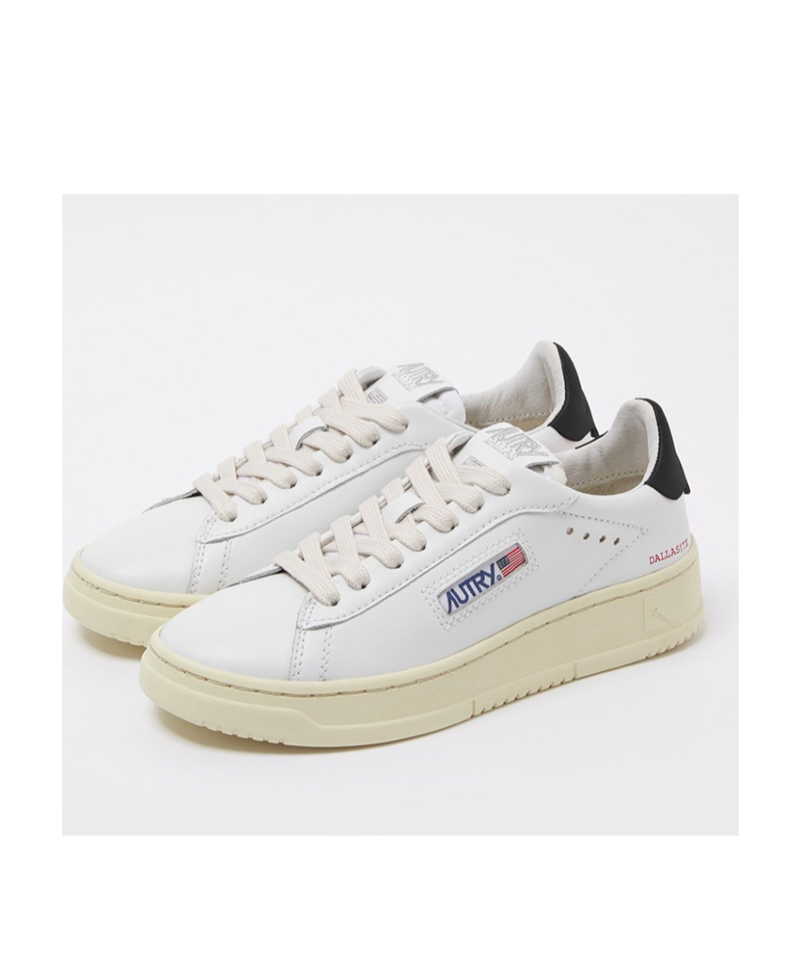 Autry Dallas Low-top Sneakers In White