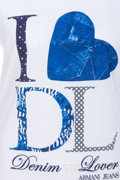 ARMANI JEANS ROUND-NECKED T-SHIRT