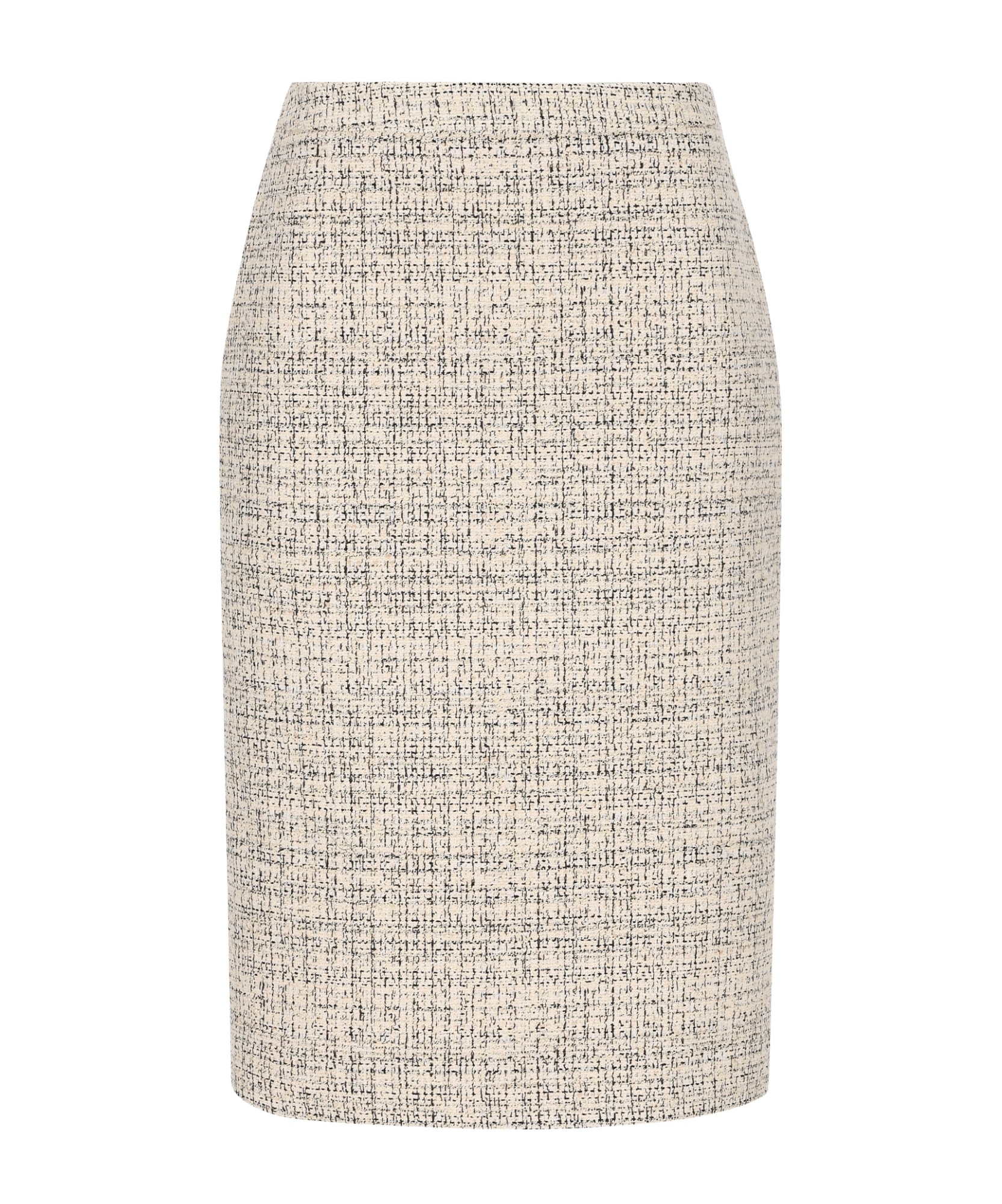 Celine Tweed Skirt In Nude