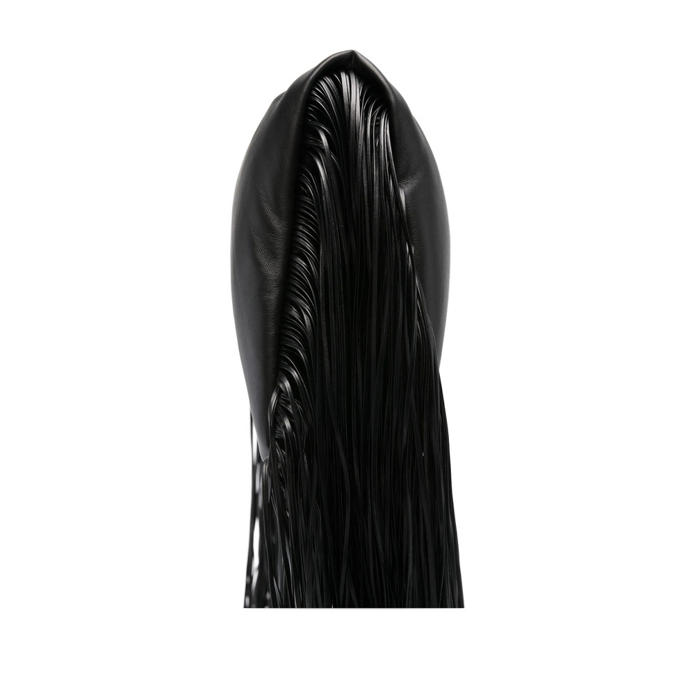 Sportmax Fringed Tote Bag In Black