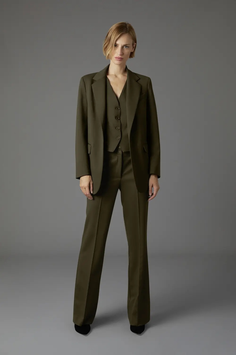 P.a.r.o.s.h Single-breasted Virgin Wool Blazer In Black