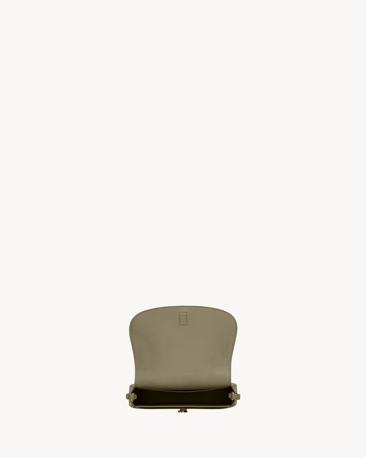 Saint Laurent Mini Voltaire In Box In Gray
