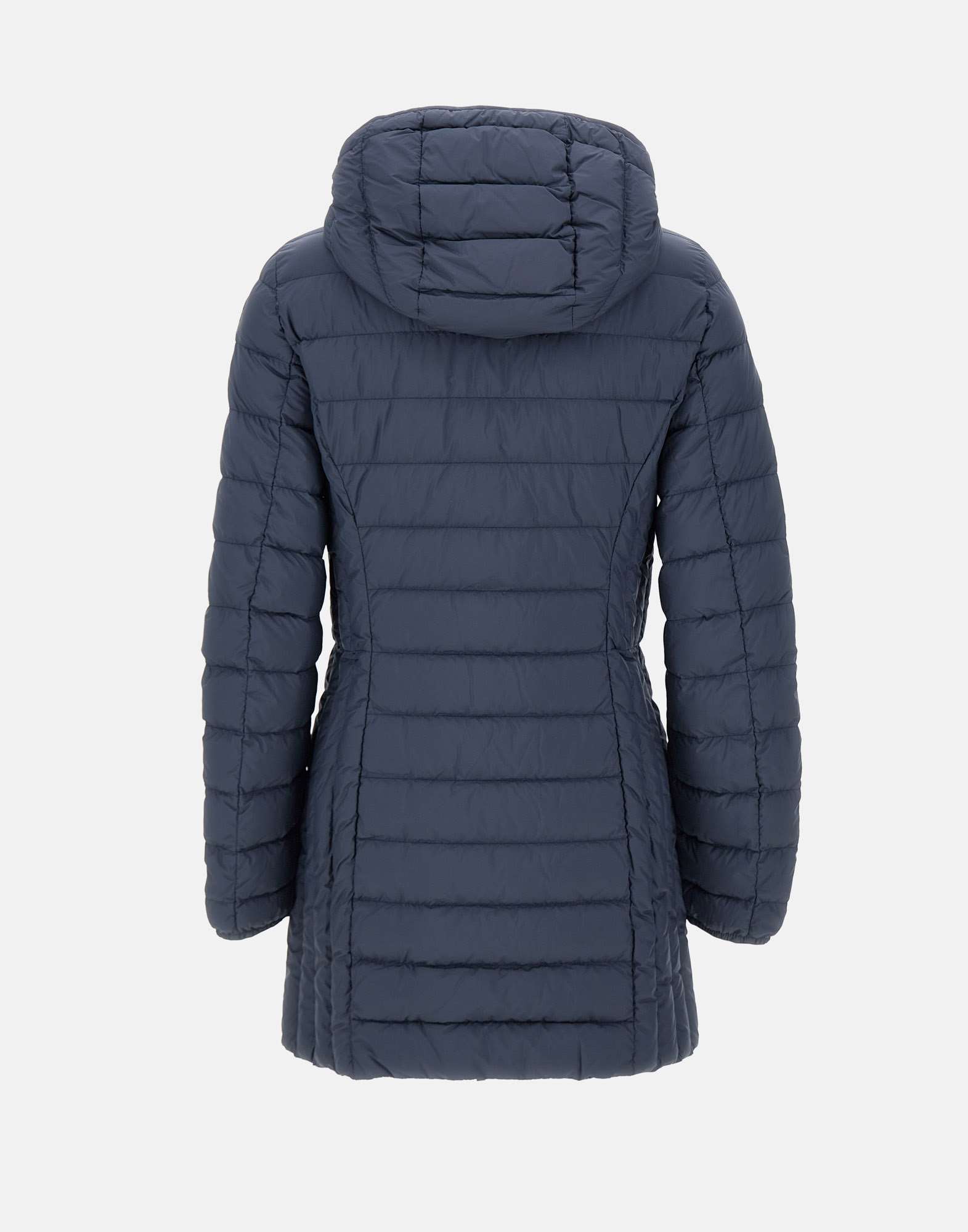 Parajumpers Long-sleeved Hooded Down Jacket In Blue