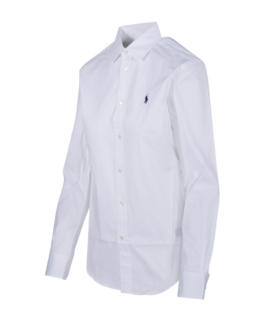 Polo Ralph Lauren Relaxed Fit Linen Shirt In White
