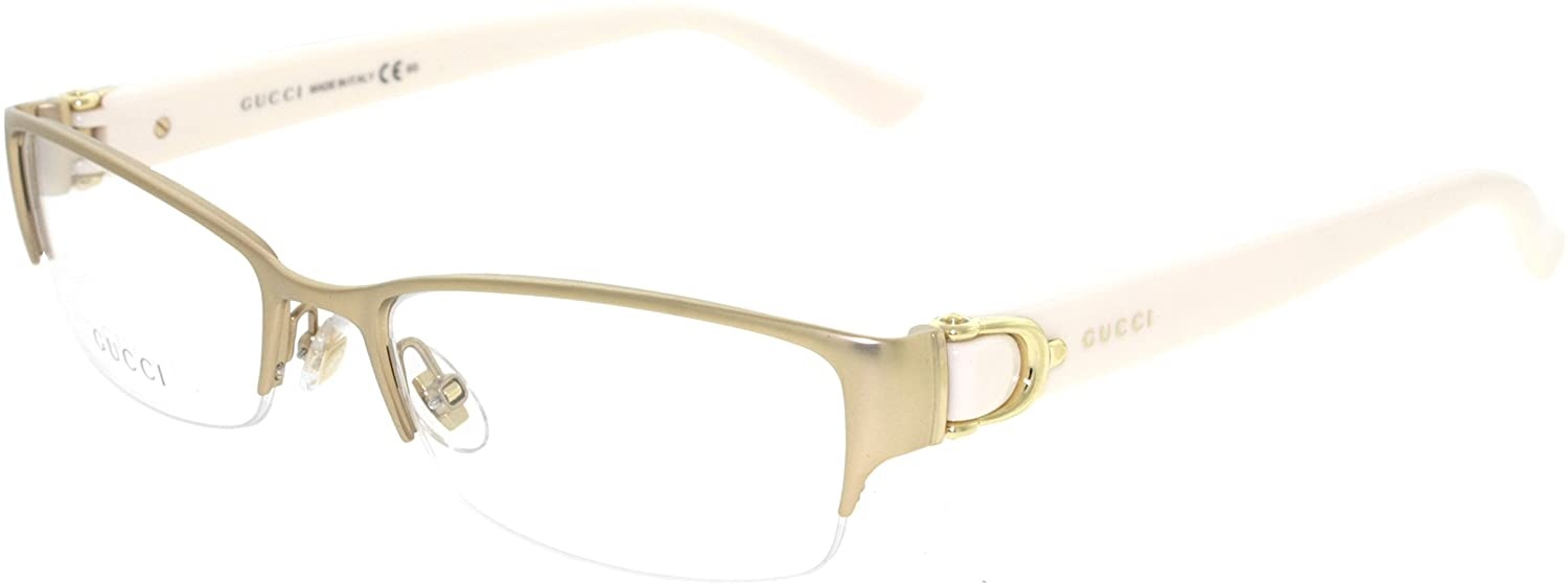 Gucci Logo Detail Flat Lens In White