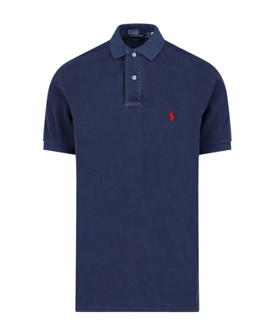 Polo Ralph Lauren The Iconic Mesh Polo Shirt Kids In Blue