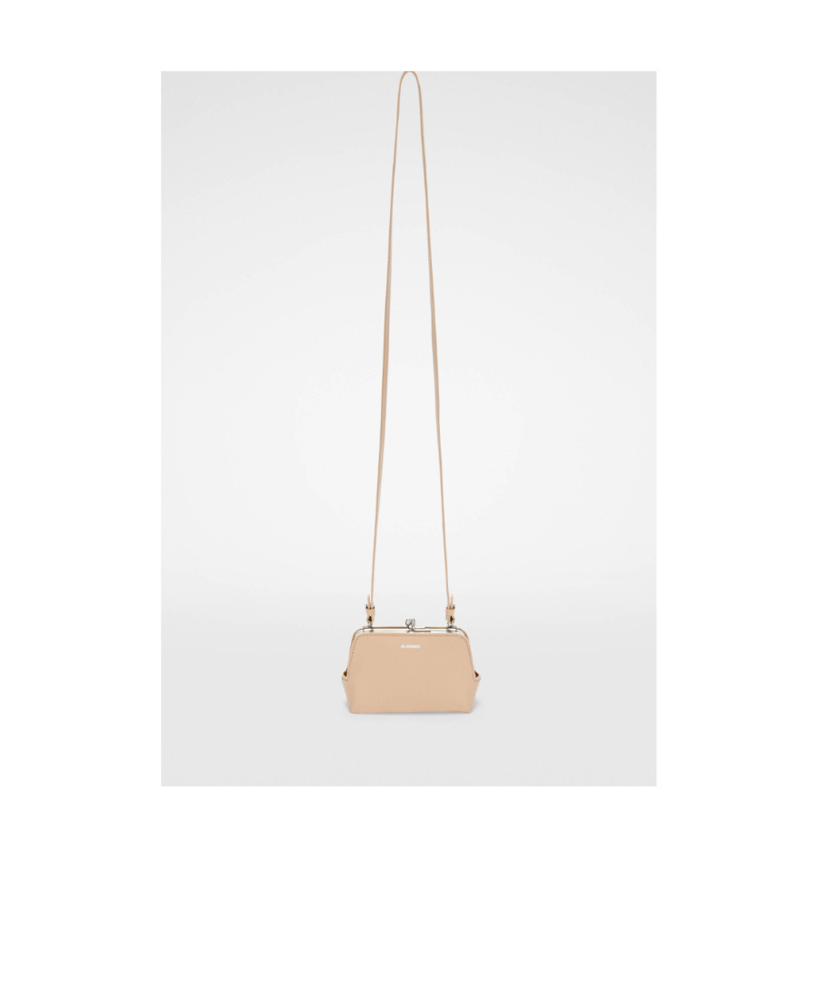 JIL SANDER JIL SANDER GOJI LOGO PRINTED MICRO CROSSBODY BAG