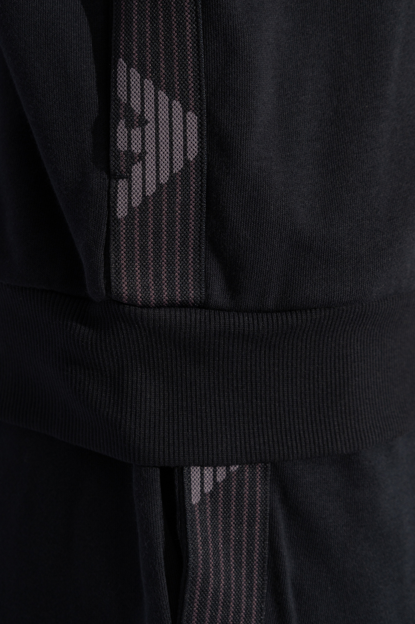 Emporio Armani Set Sweatshirt And Sweatpants In Black