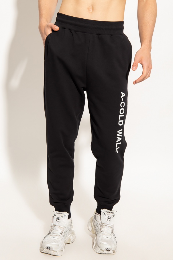 A-cold-wall* Essential Logo Track Pants In Black