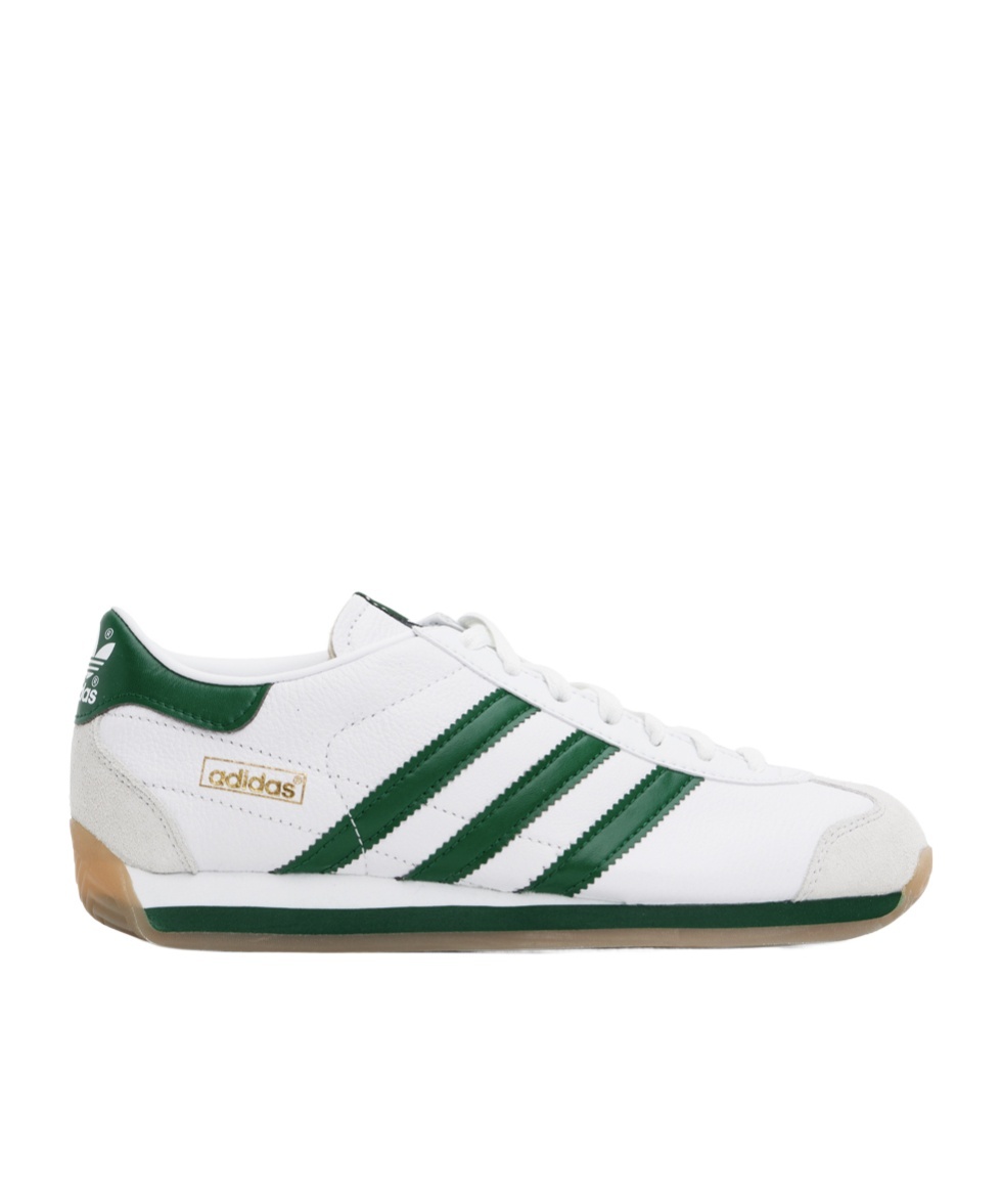 Adidas Originals Womens Adidas Country Og Brand-stamp Leather Low-top Trainers In White