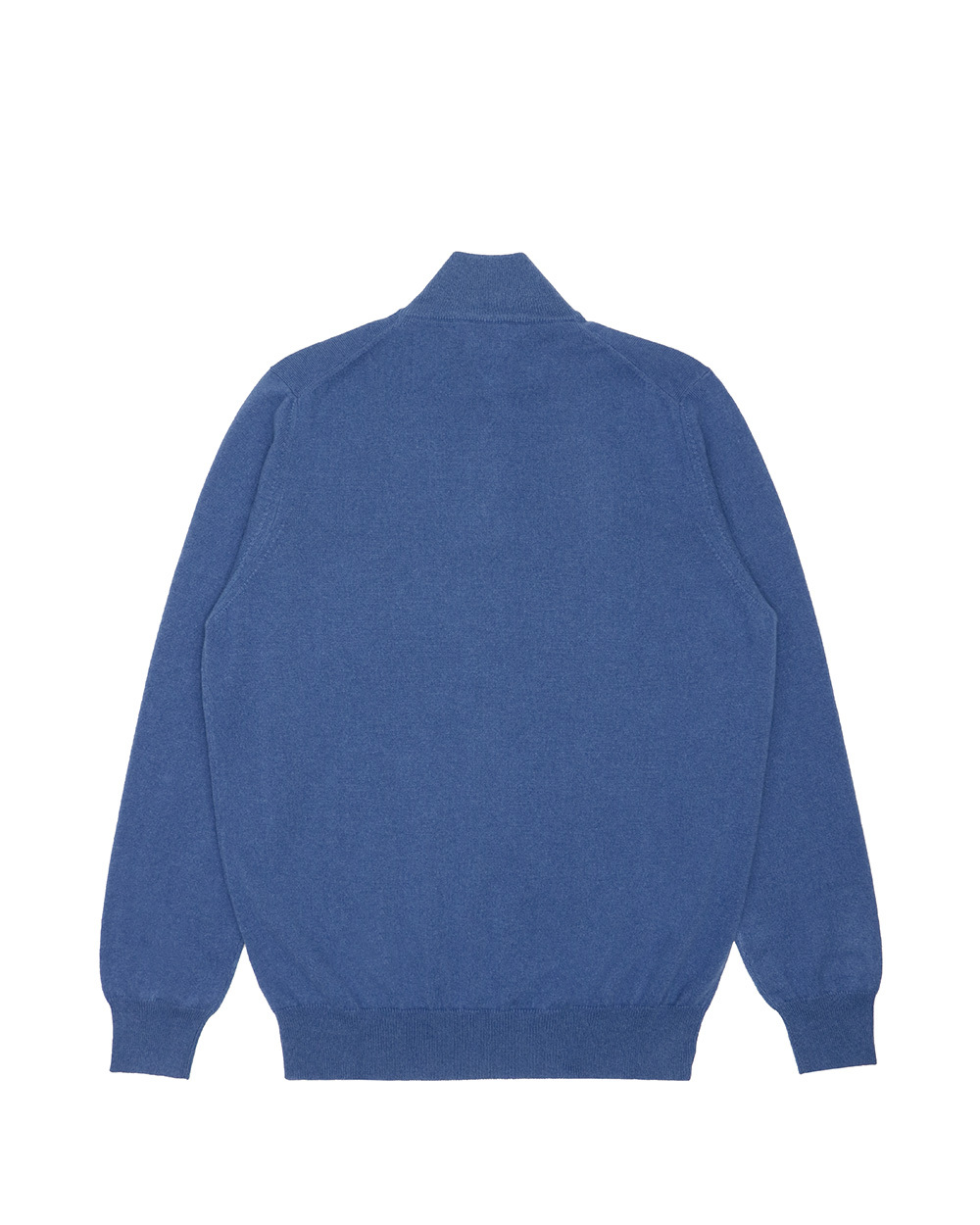 Ferragamo Semi-zipper Sweater In Blue