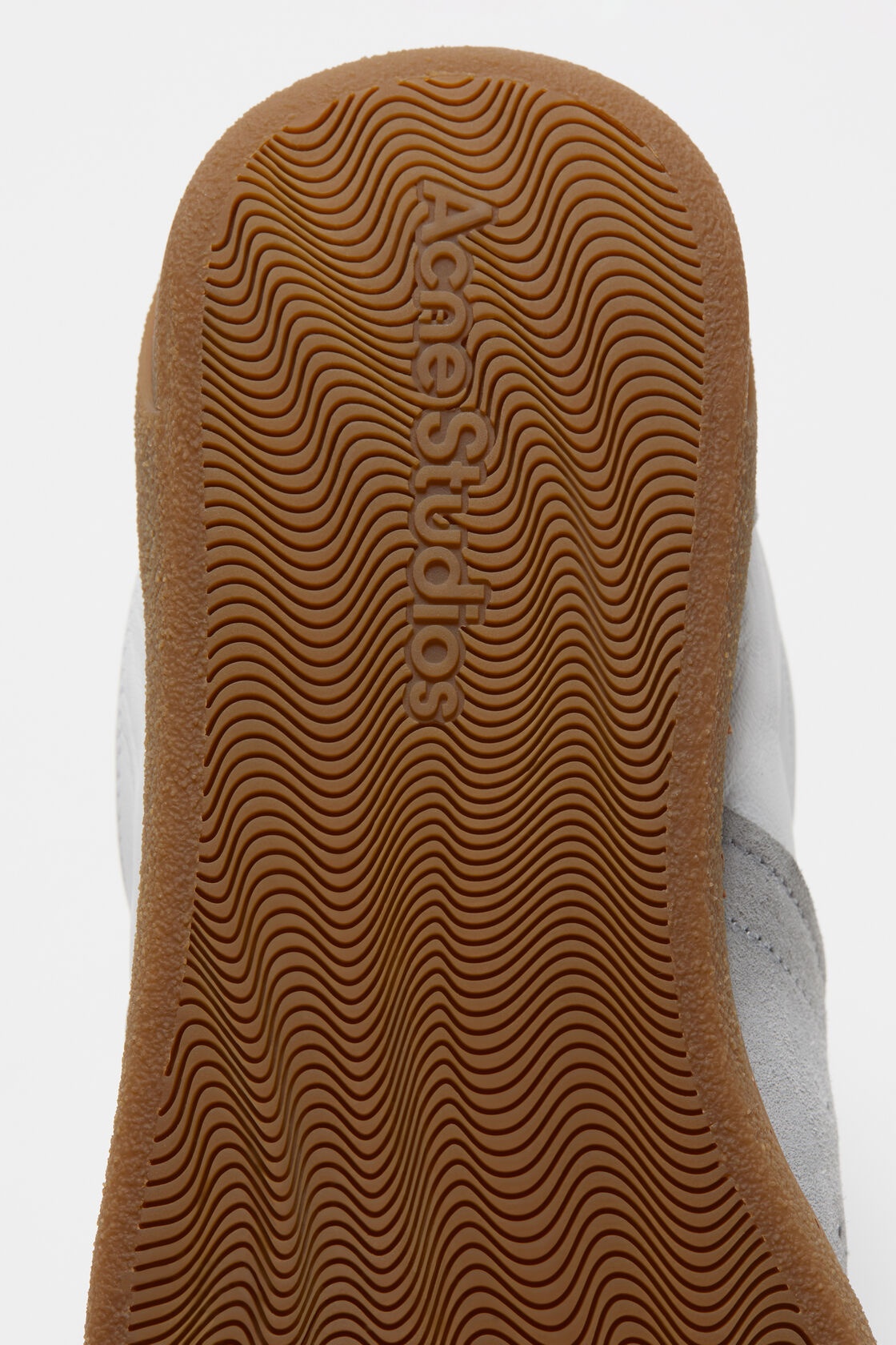Acne Studios Nappa And Suede Leather Sneakers In In White
