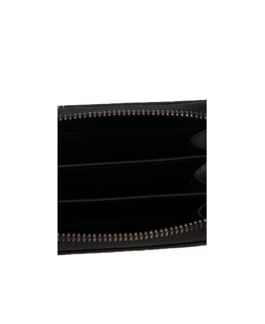 Mcm Logo Wallet In Black