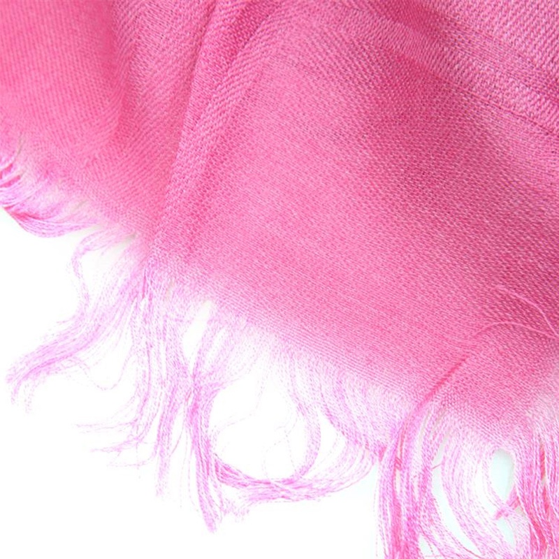 Gucci Logo Tassel Scarf In Pink