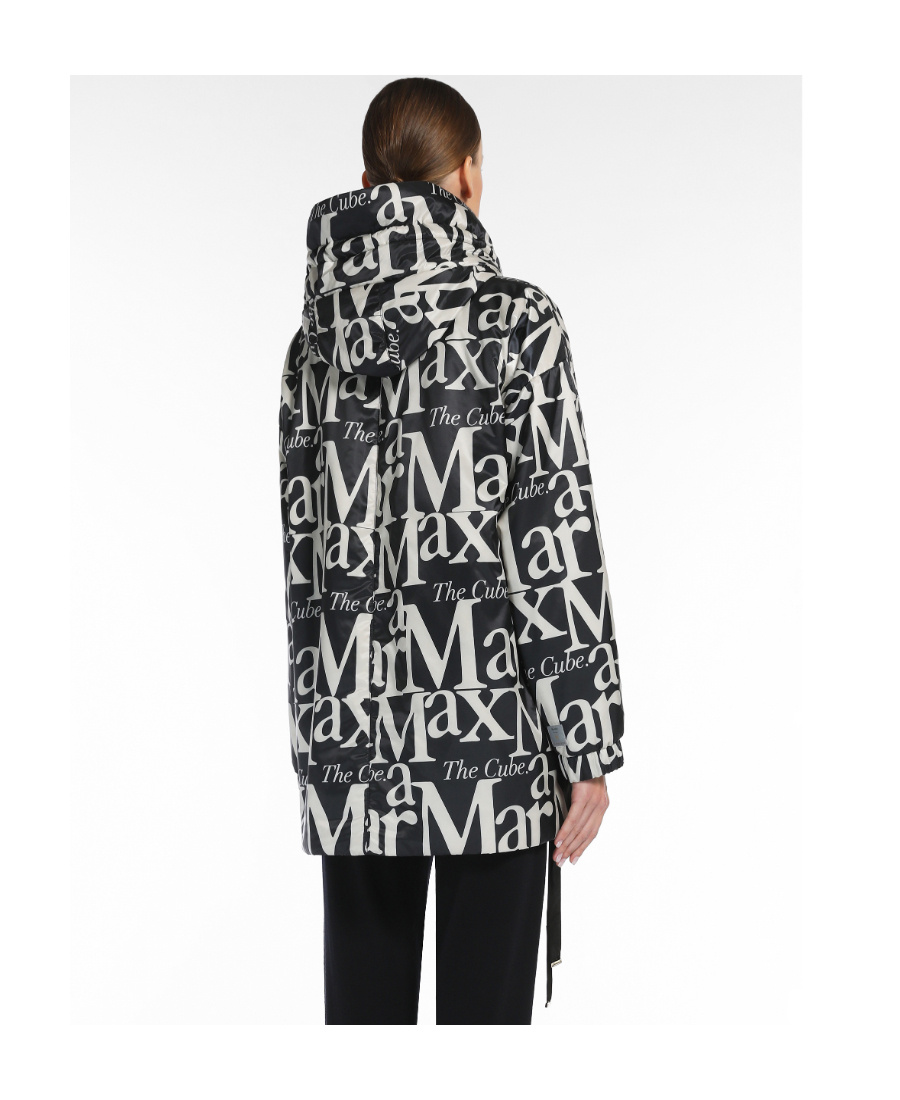 Max Mara Double-sided Casual Jacket In Black