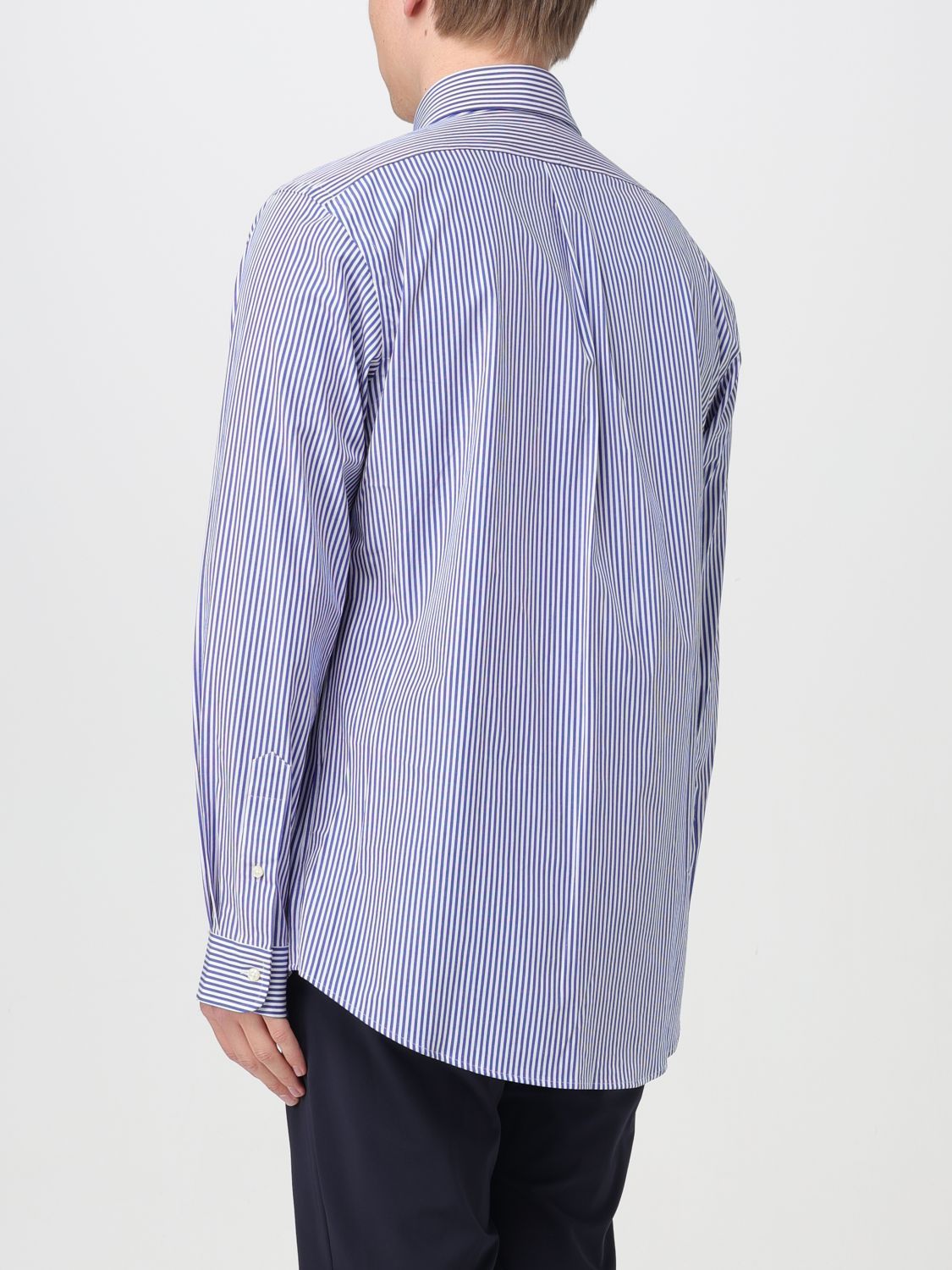 Polo Ralph Lauren Cotton Sport Shirt In Blue