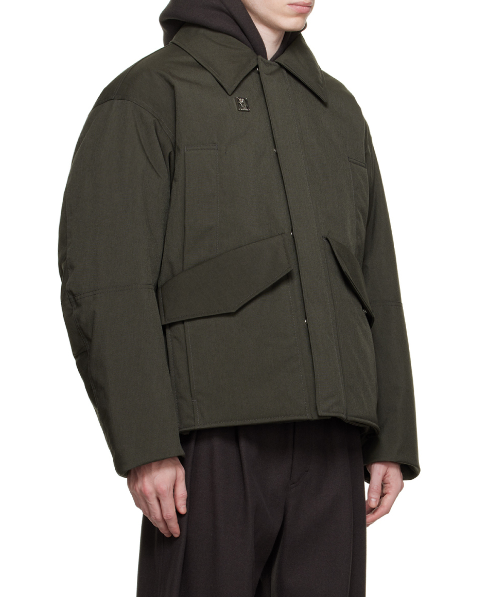 Wooyoungmi Long-sleeved Casual Jacket In Black