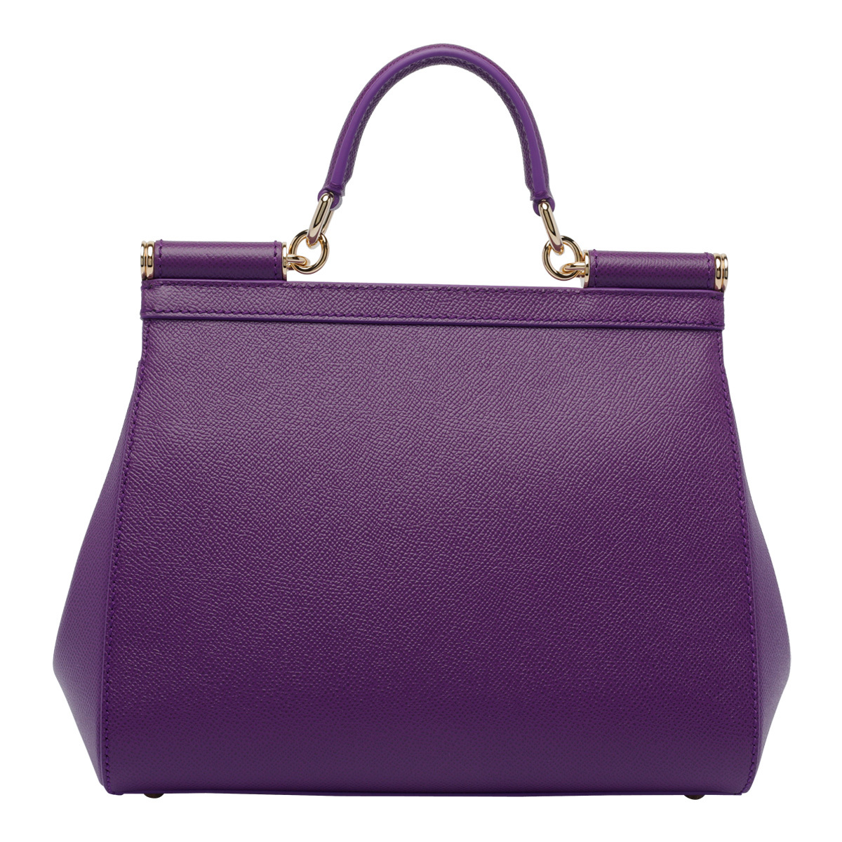 Dolce & Gabbana Large Shoulder Bag Gold-tone Hardware