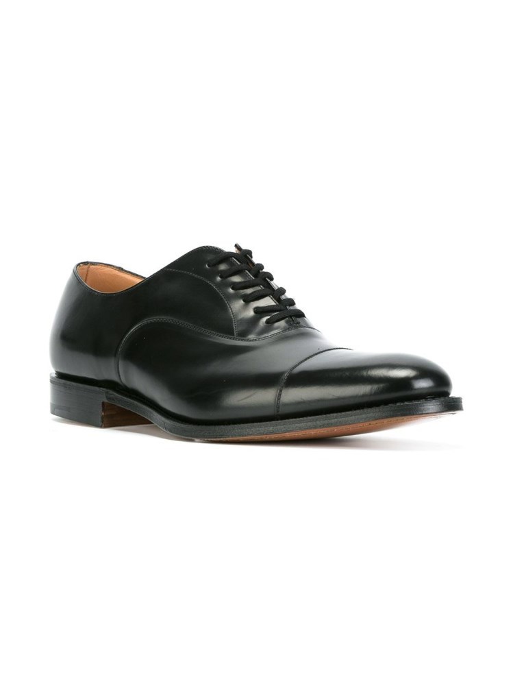 Church's Men Black Leather Consul R 2.0 Lace-up Shoes In Black