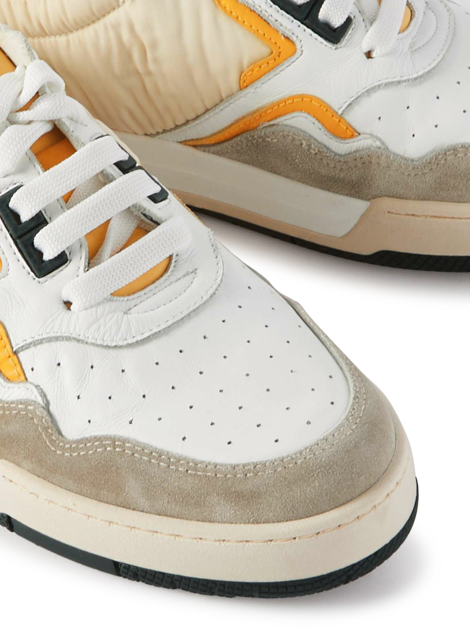 RHUDE RACING LOW-TOP SNEAKERS