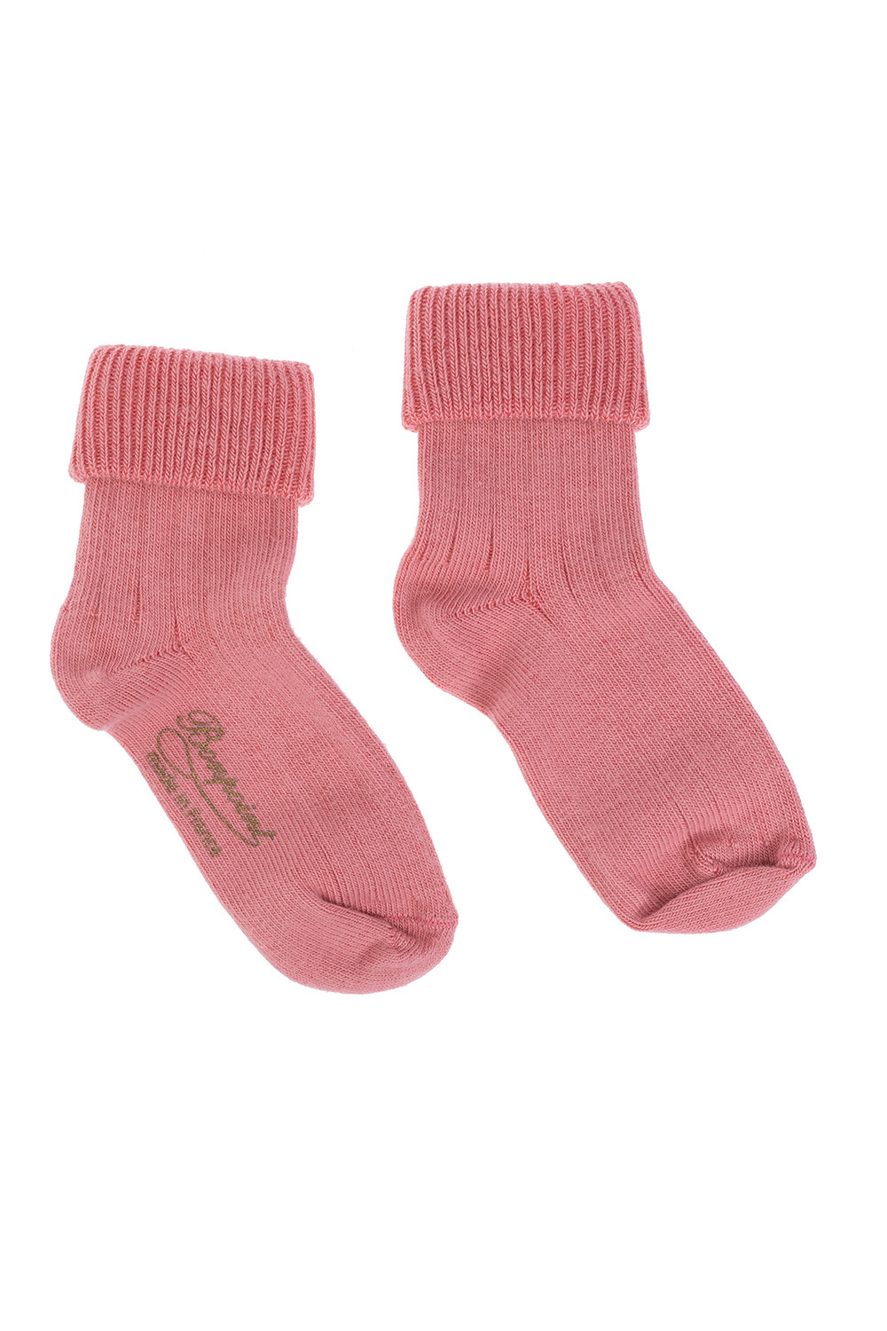 Bonpoint Logo Socks In White