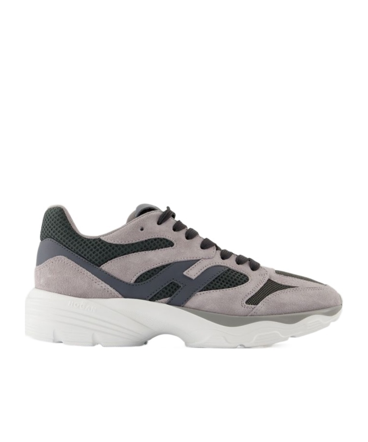 Hogan Men's Allacc Sneakers In Gray