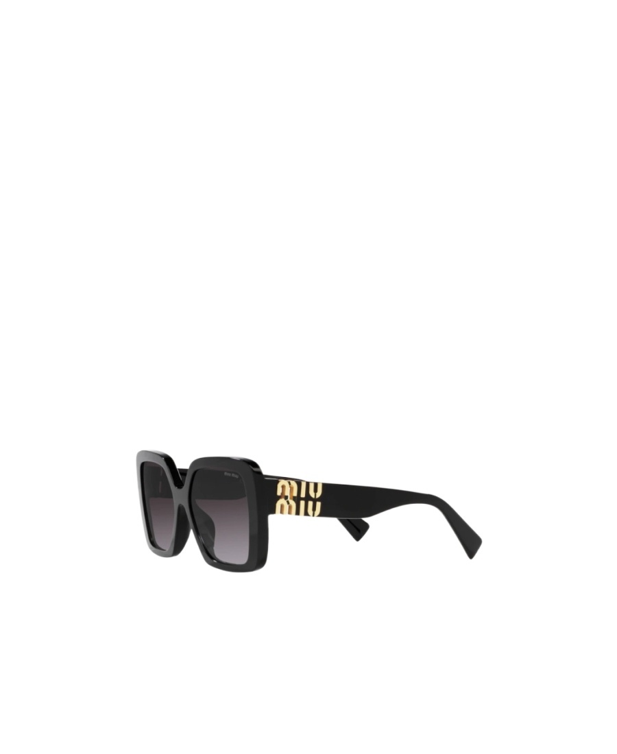 Miu Miu Grey Gradient Square Ladies Sunglasses Mu 10ys 1ab5d1 56 In Black
