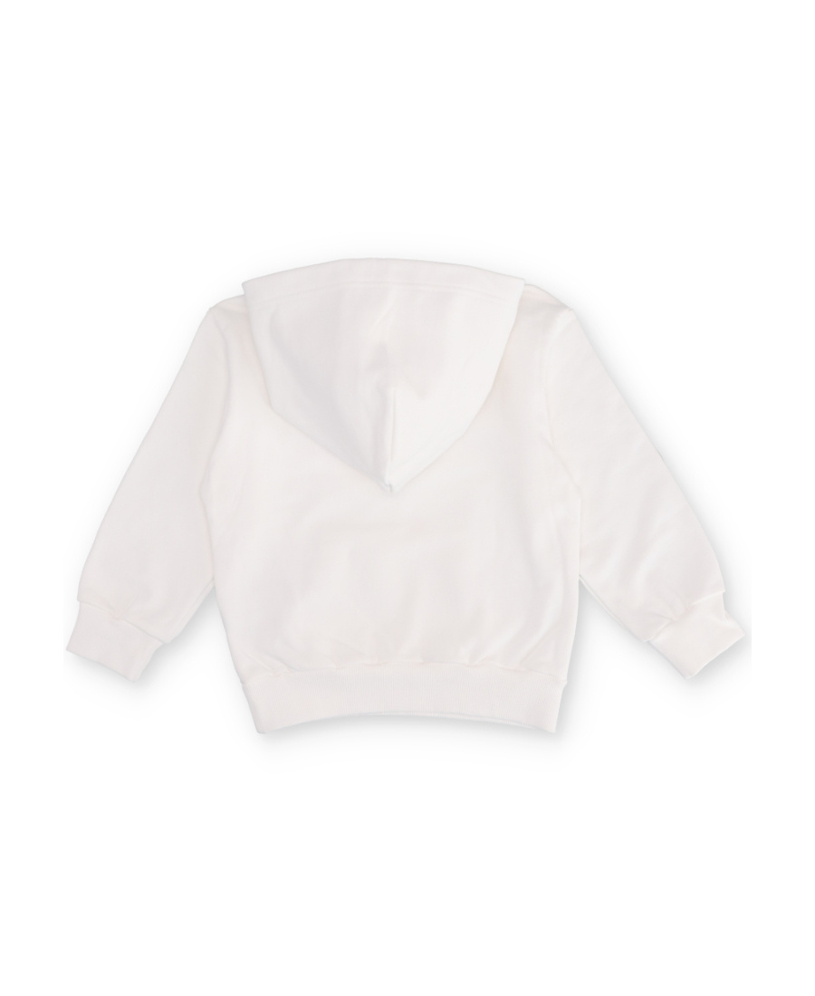Diesel Logo-print Detail Hoodie In White