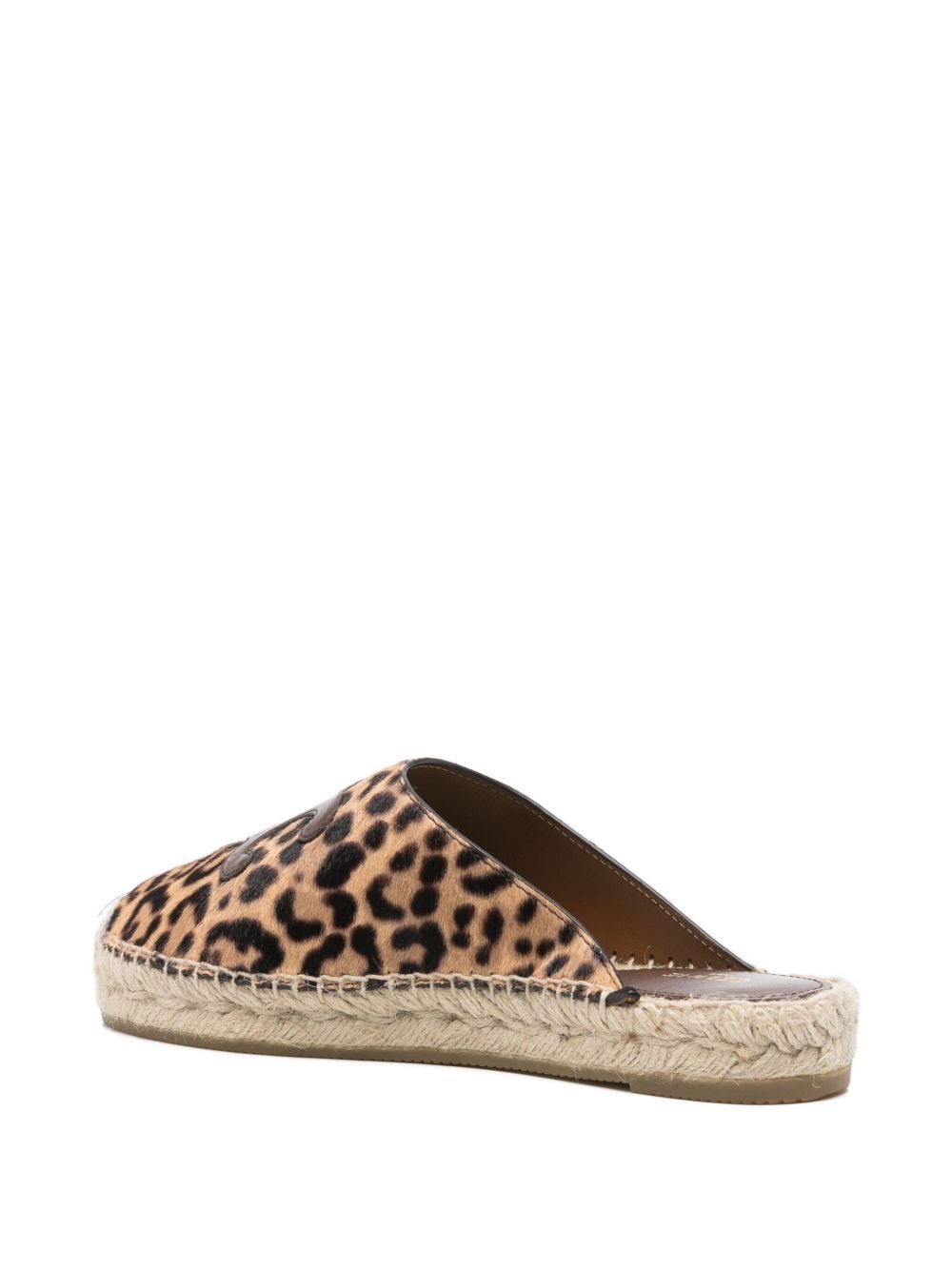 Celine Women Les Espadrilles Aperta Dietro Espadrillas In Brown