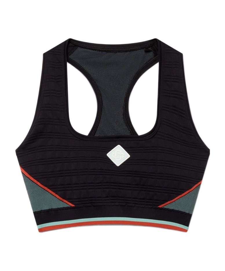 Casablanca Seamless Sports Bra In Multi