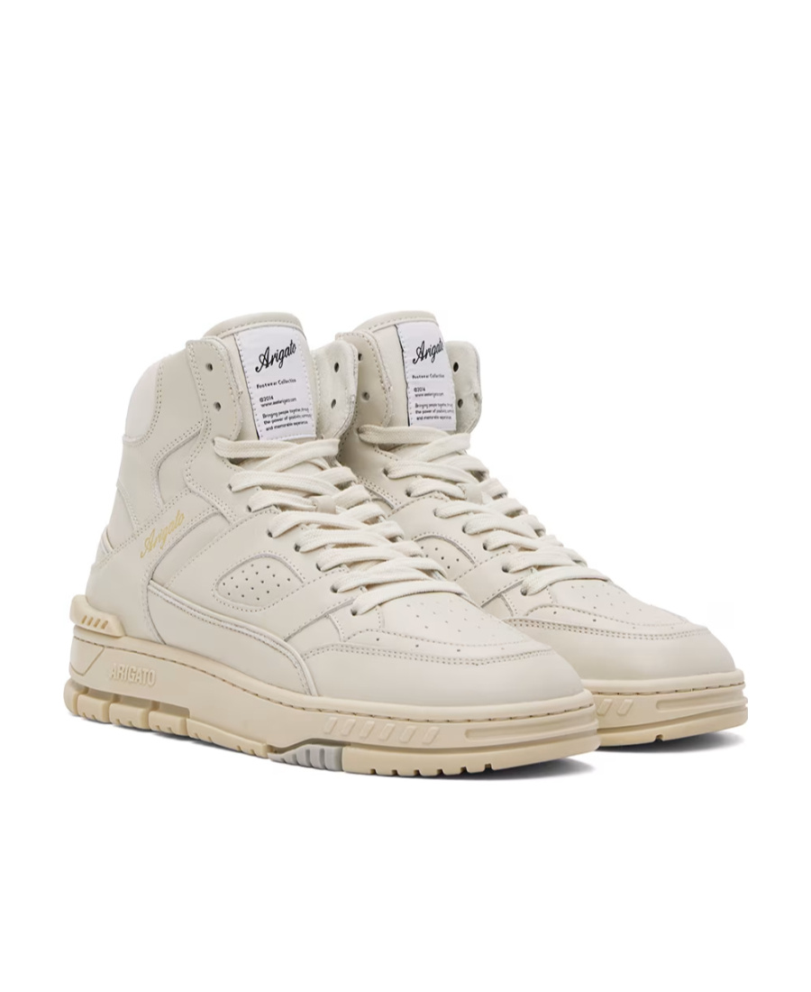 Axel Arigato Area Hi High-top Casual Sneakers In White