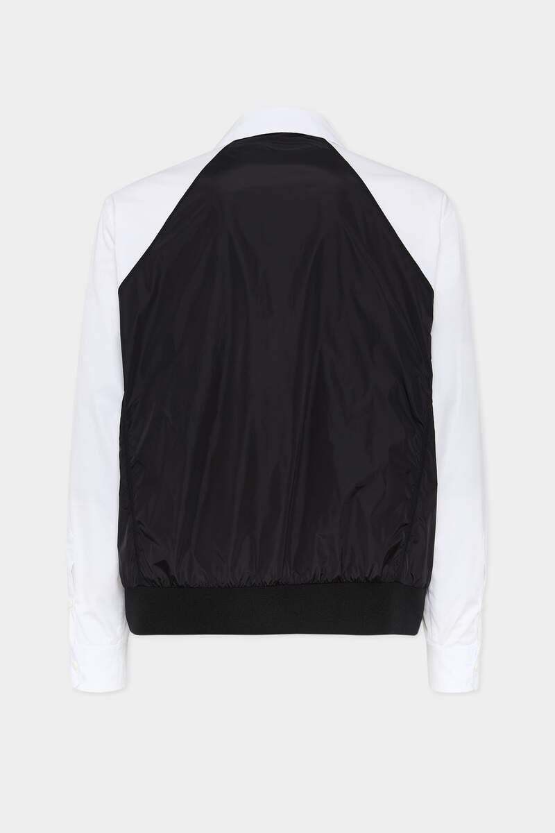 Dsquared2 Drawstring-hem Shirt In White