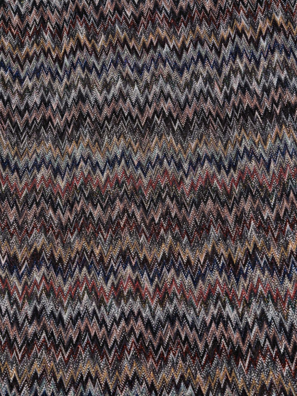 Shop Missoni Zigzag-woven Scarf In Gray