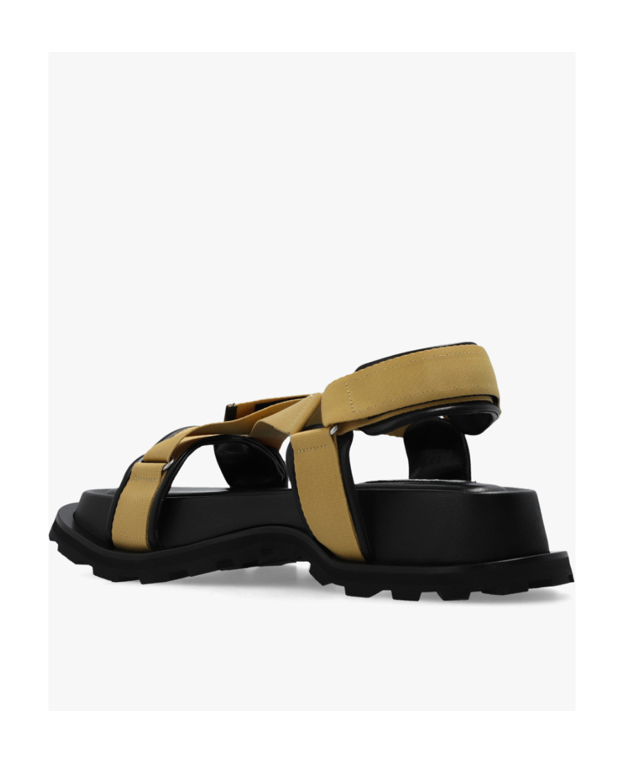 Jil Sander Chunky Hiking Sandals In Black