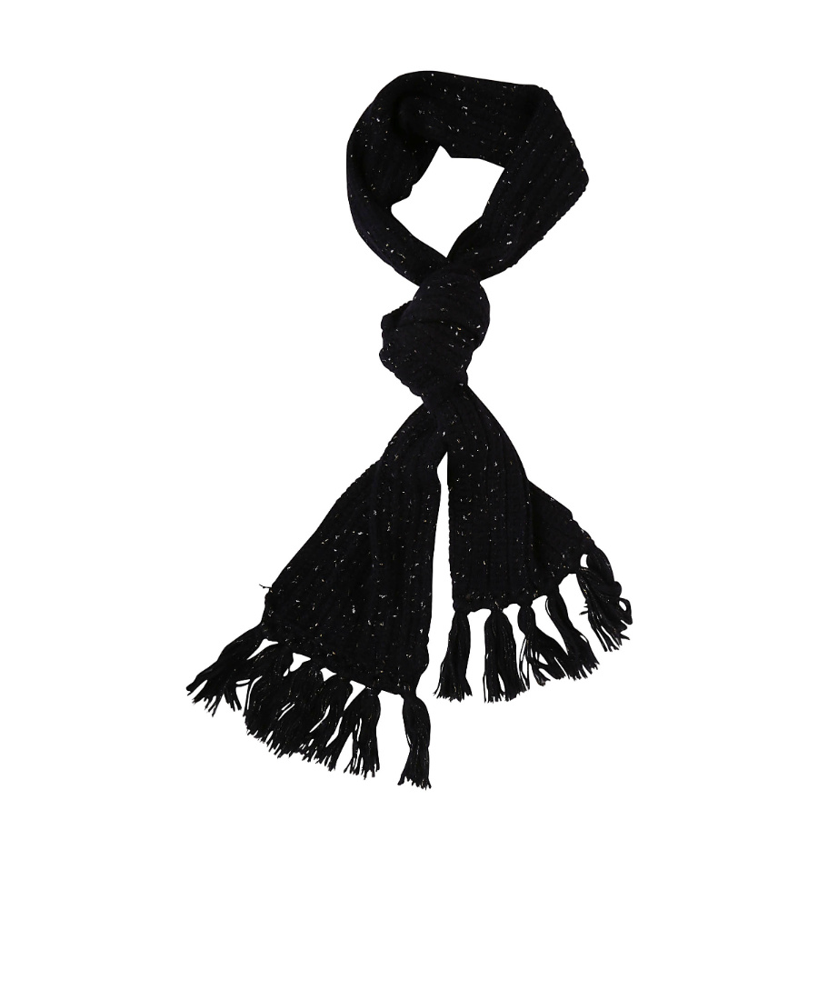Alanui Astral Fringed Scarf In Black