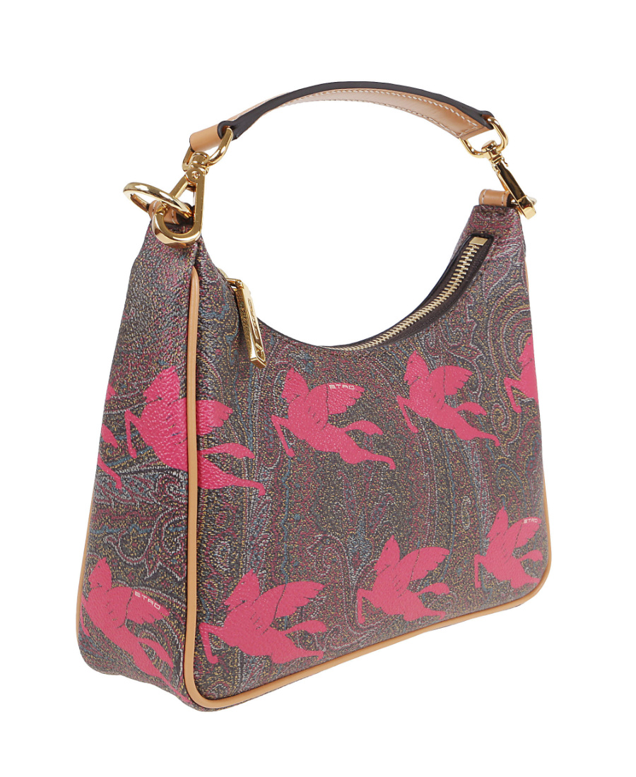 Etro Pegaso Shoulder Bag In Multicolor