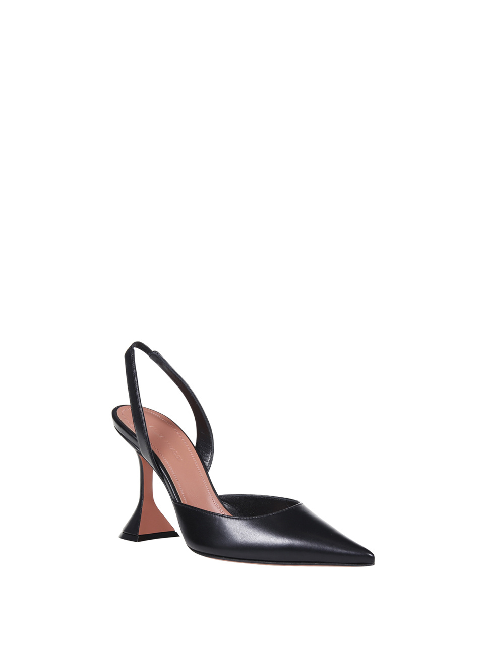 Amina Muaddi Holli 95mm Slingback Pumps In Black