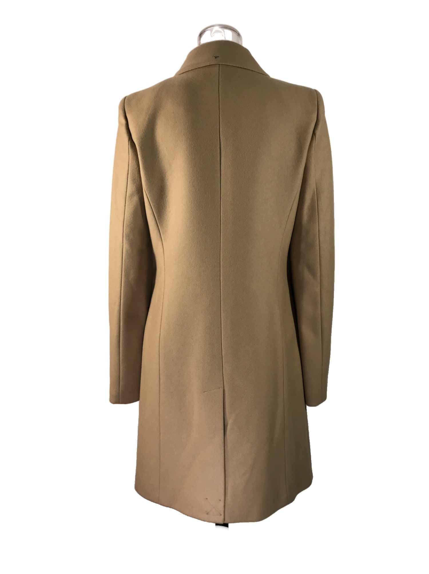 Armani Jeans Long-sleeved Lapel Coat In Multicolor