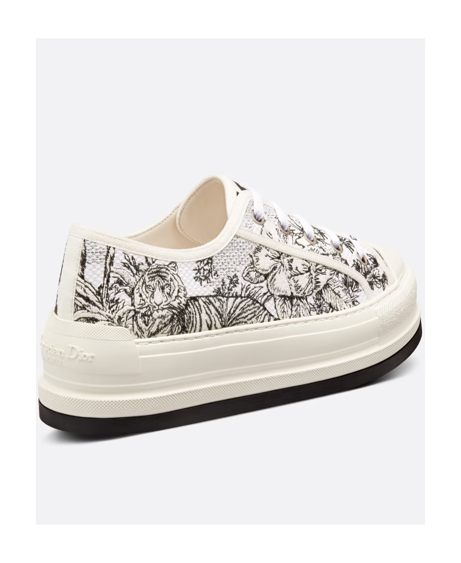 Dior Walk'n' Platform Sneaker In White
