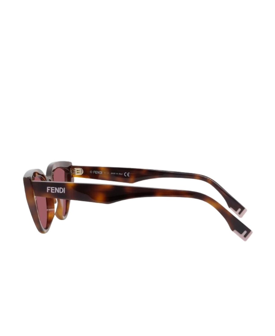 Fendi Eyewear Cat-eye Frame Sunglasses In Pink