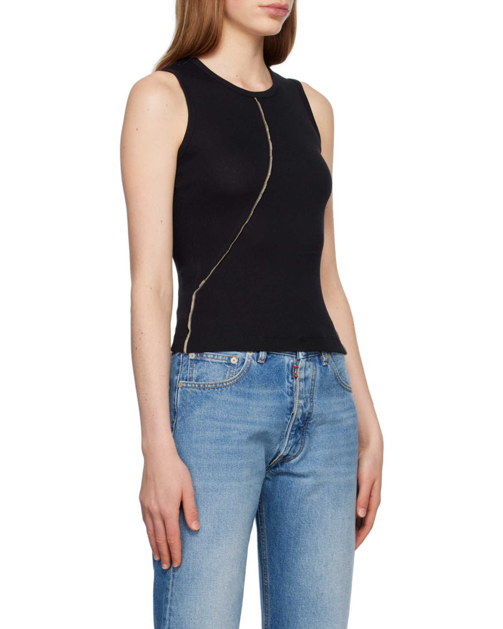 Helmut Lang Twist Sleeveless Tank Top