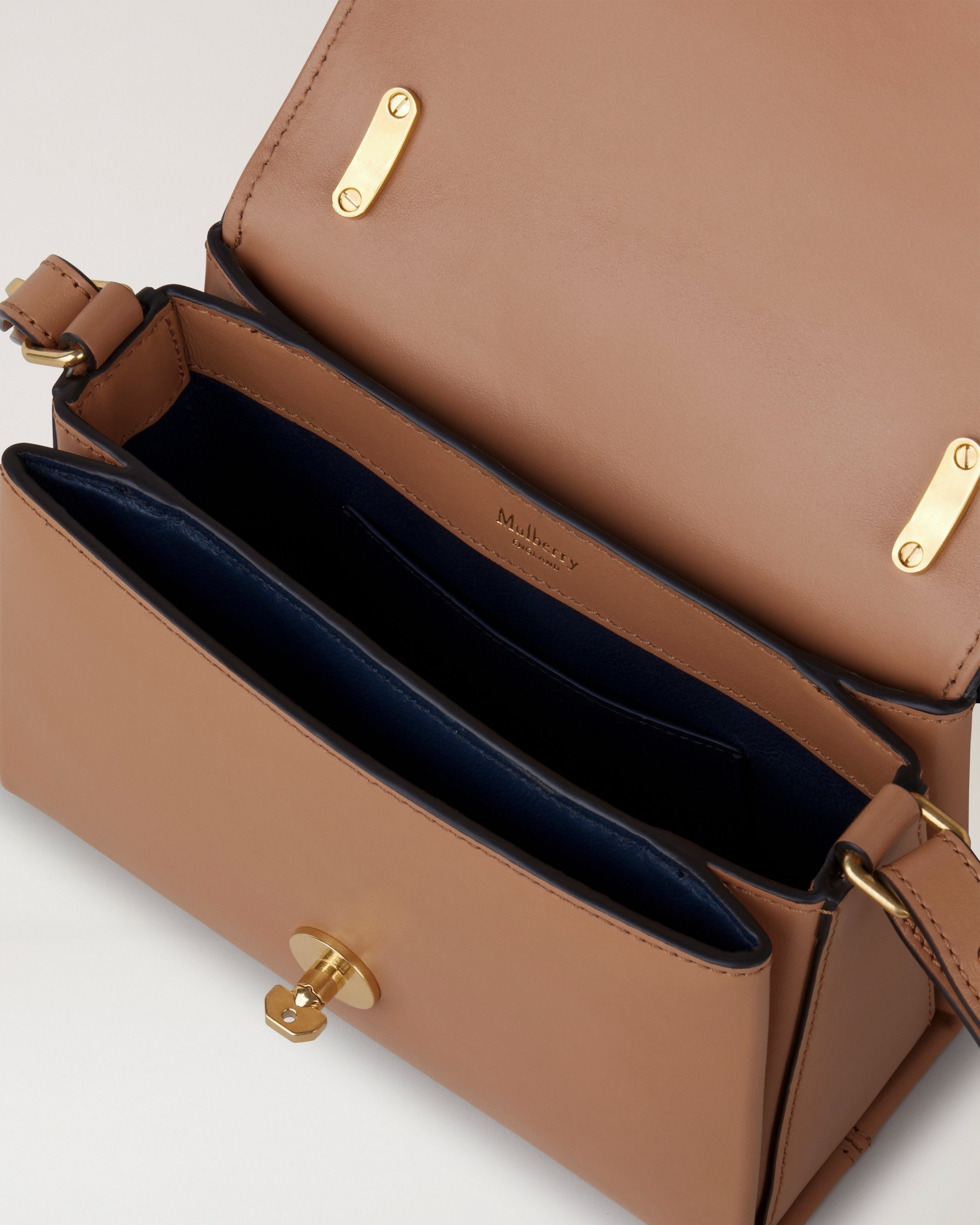 Mulberry Small Lana Top Handle Crossbody Bag In Brown
