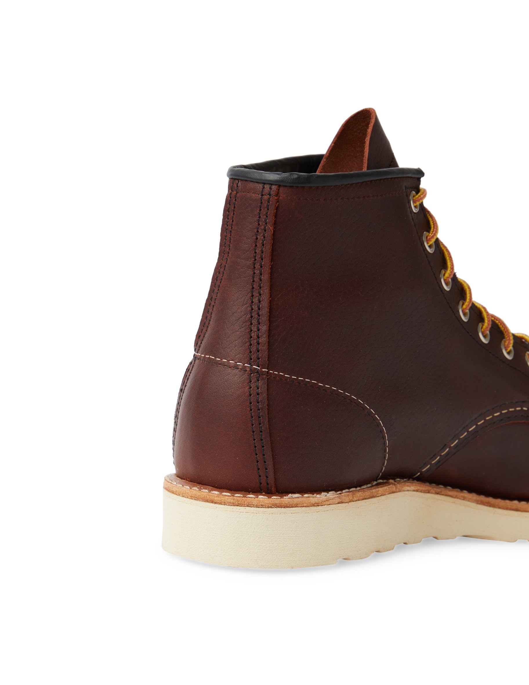 Shop Red Wing Shoes Classic Leather Boots Moc Toes In Brown