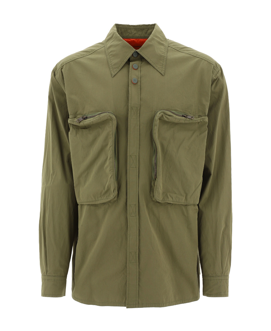 Dolce & Gabbana Khaki Reborn To Live Shirt In Green