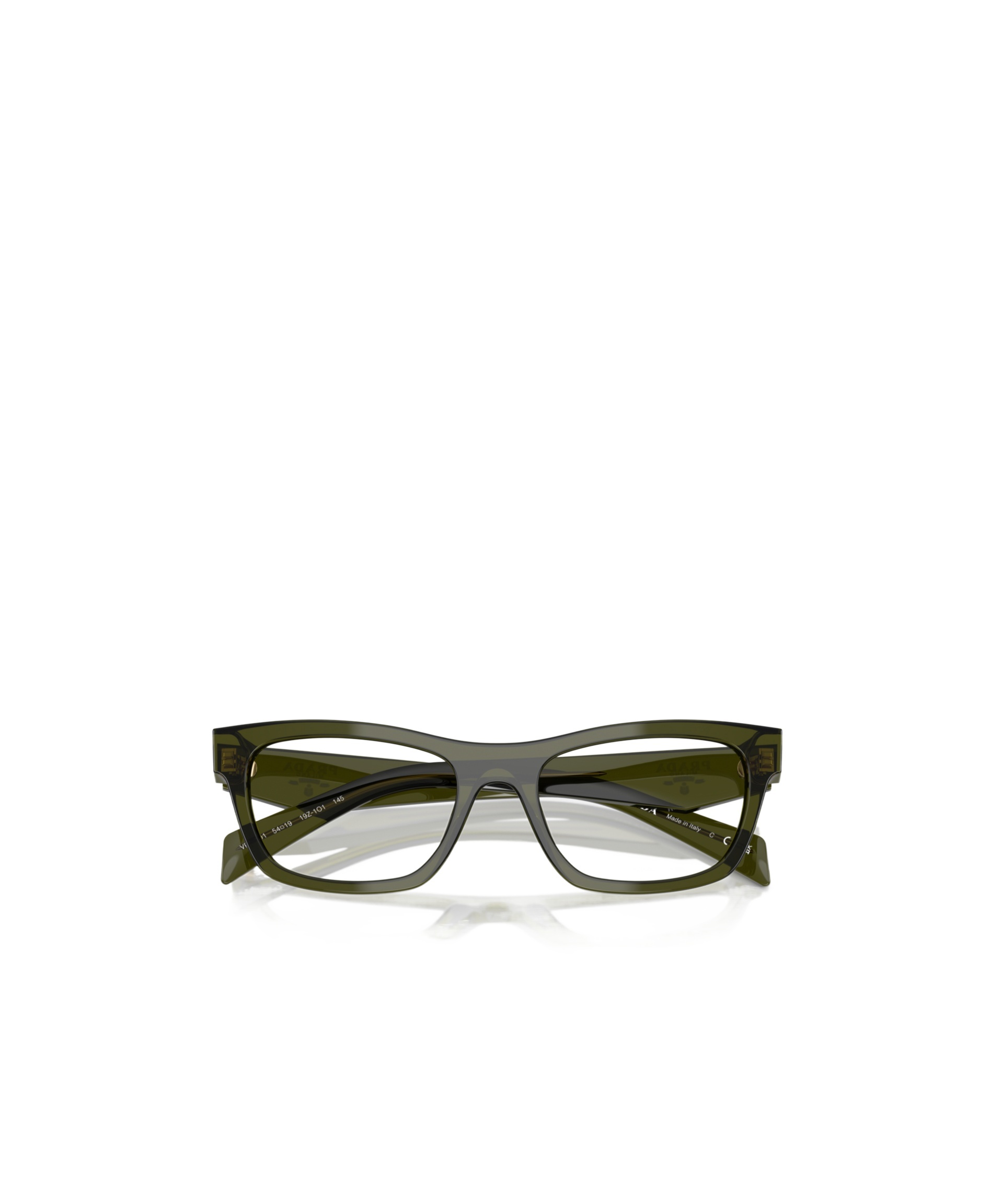 Prada Full-frame Flat Mirror In Green