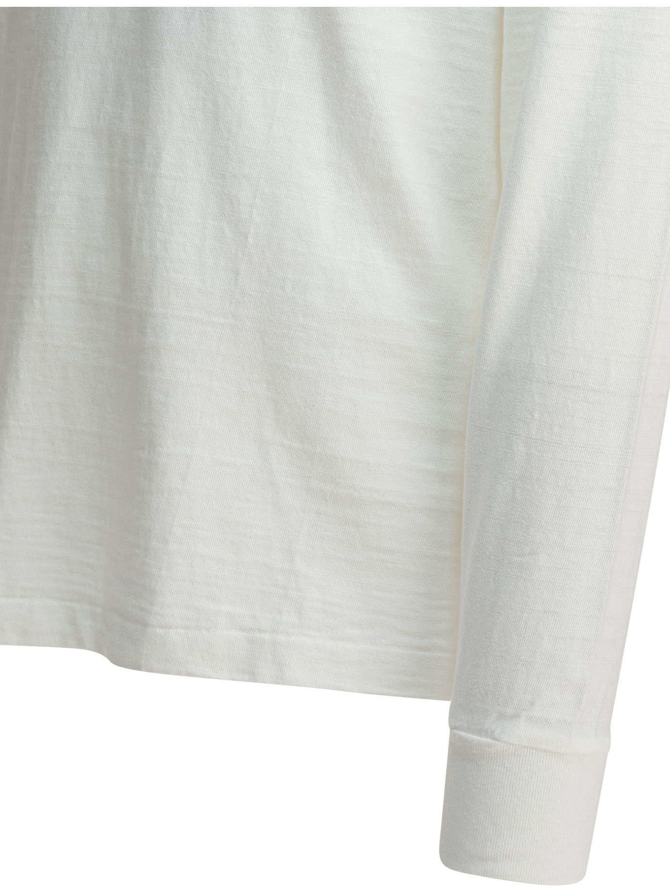 Human Made Long Sleeve Graphic Print Crew Neck T-shirt In White