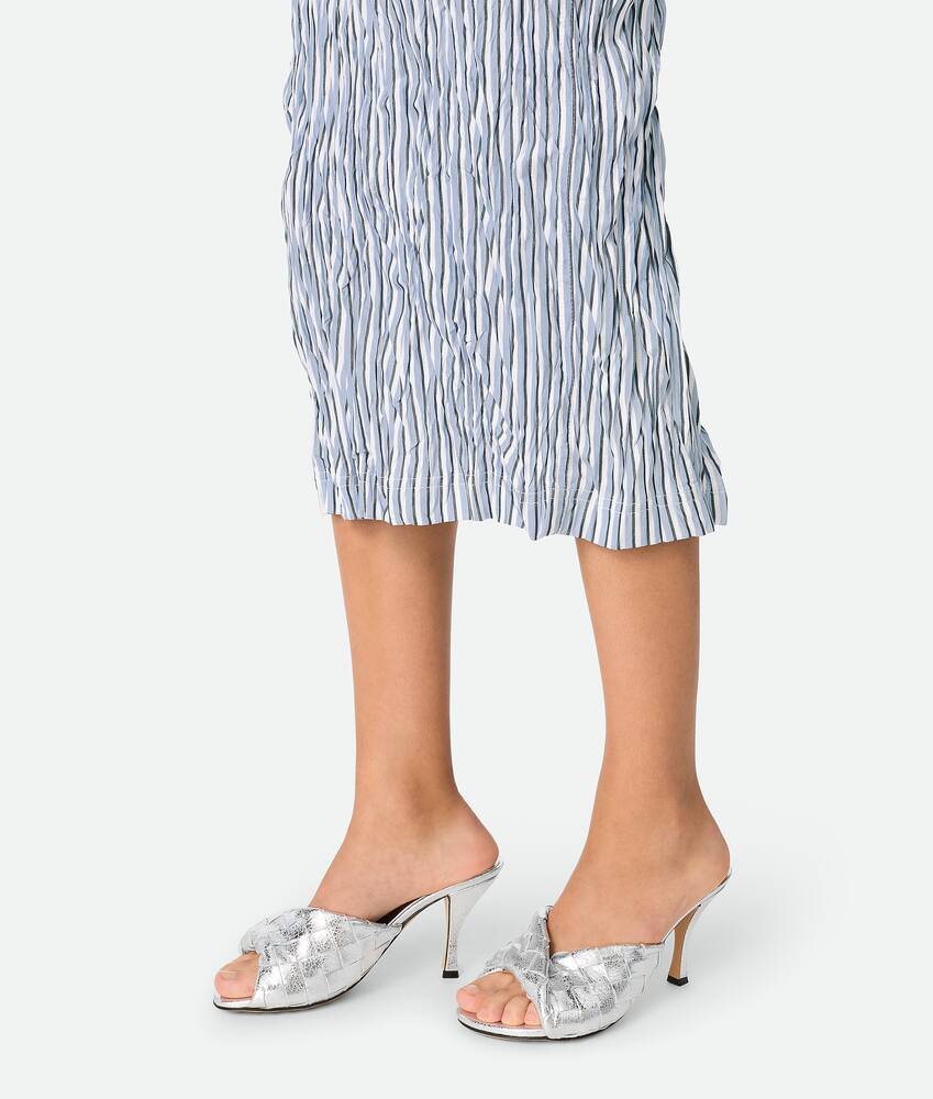 Bottega Veneta Blink Mules In Gray