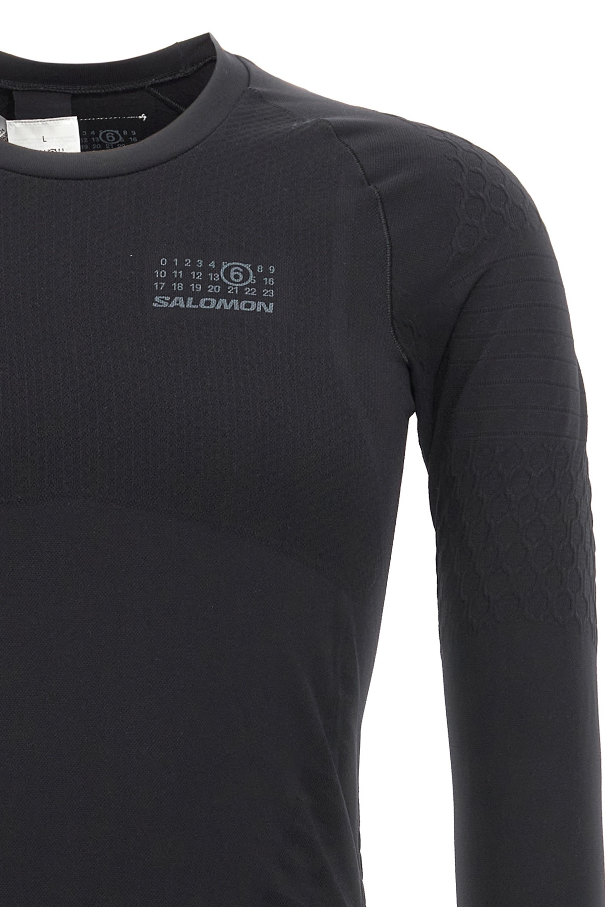 Mm6 Maison Margiela X Salomon Technical Fabric Top In Black
