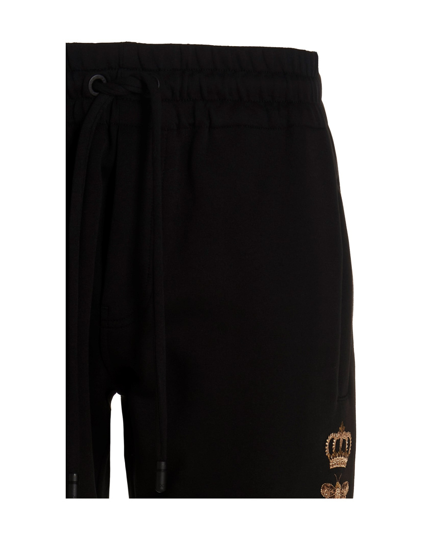 Dolce & Gabbana 'black Sicily' Joggers In Black