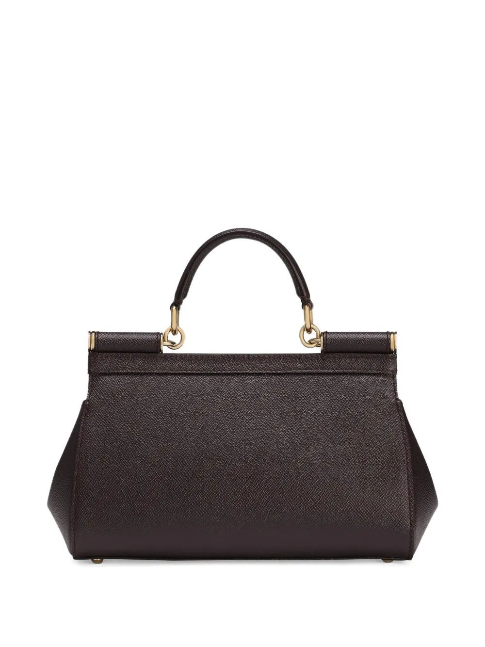 Dolce & Gabbana Dark Purple Sicily Medium Satchel